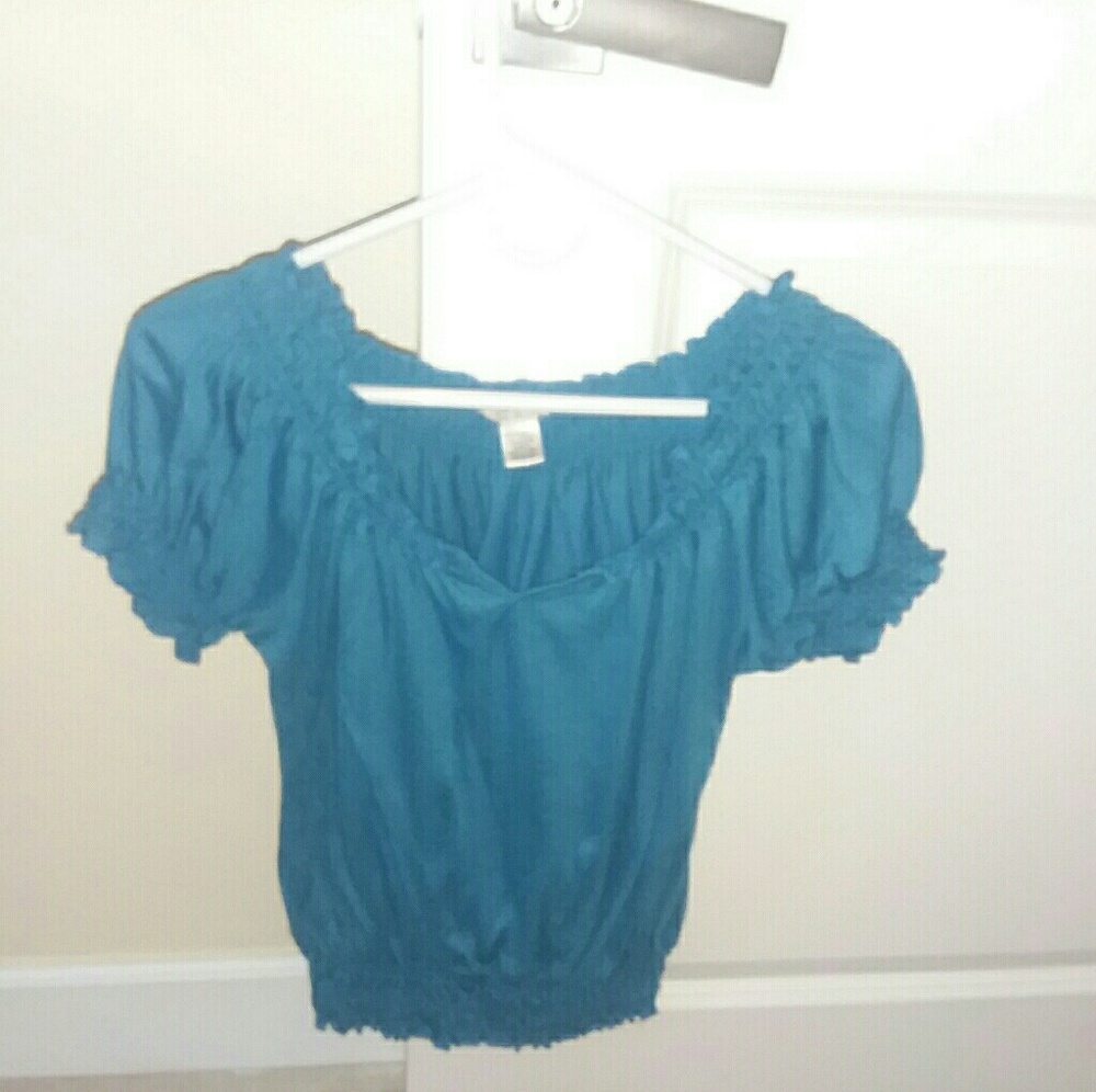 Cute Teal Blouse